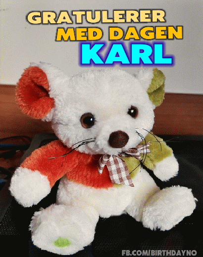 Gratulerer Med Dagen Karl
