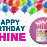 Happy Birthday Shine