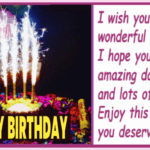 Happy Birthday Cake Card