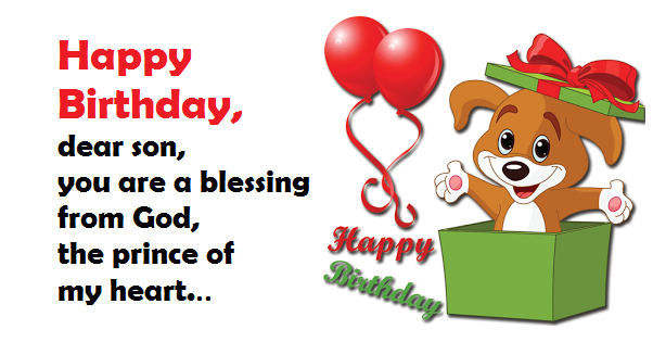 Happy Birthday Wishes to my Son