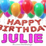 Happy Birthday Julie