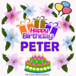 Happy Birthday Peter