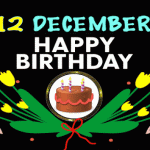 12 december birthday