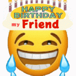 Friend birthday gif