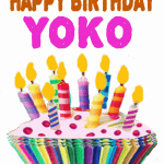 Happy Birthday Yoko