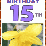 happy 15th birthday