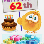 Happy Birthday 62th