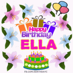 Happy Birthday Ella