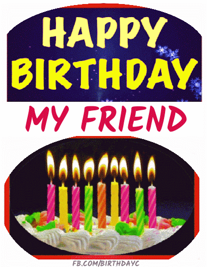 happy birthday friend