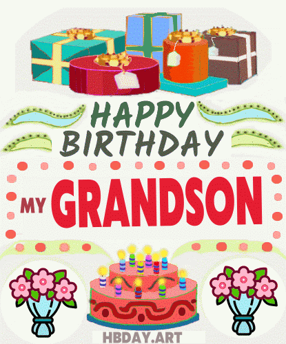 Happy Birthday my Grandson