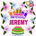 Happy Birthday Jeremy