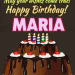 Happy Birthday Maria