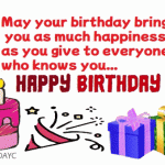 Happy Birthday