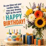birthday wish card