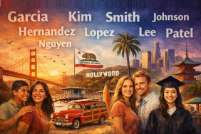 Most Popular Last Names in California