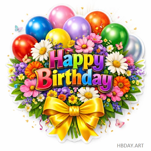 birthday balloon image