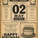 02 05 may birthday card