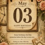 03 may birthday card