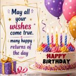 BİRTHDAY WİSHES CARD