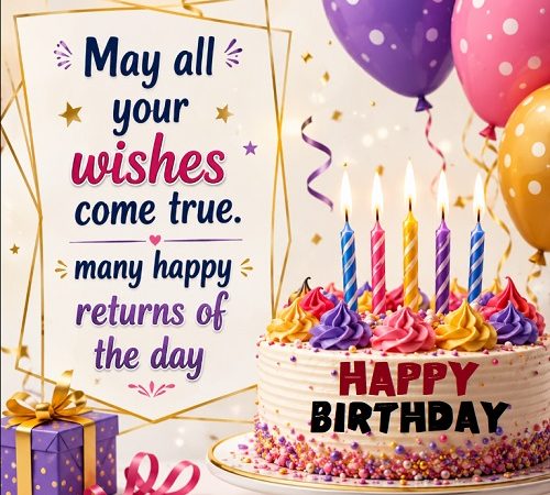 Happy Birthday Messages, Images